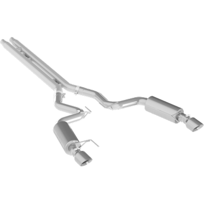 MBRP Cat Back Street Stainless 3'' 2015-2017 Mustang GT Decapotable